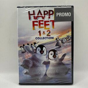Happy Feet 1 & 2 Collection DVD Set Rated PG Widescreen Warner Bros. Pictures